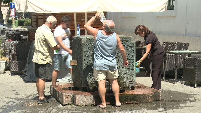 Vremea in vestul Romaniei, in urmatoarele 24 de ore: noaptea, pana la 21 de grade, ziua, pana la 37! Imagine