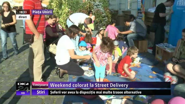 Weekend colorat la Street Delivery Imagine