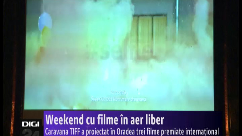 Weekend cu filme in aer liber la Oradea Imagine