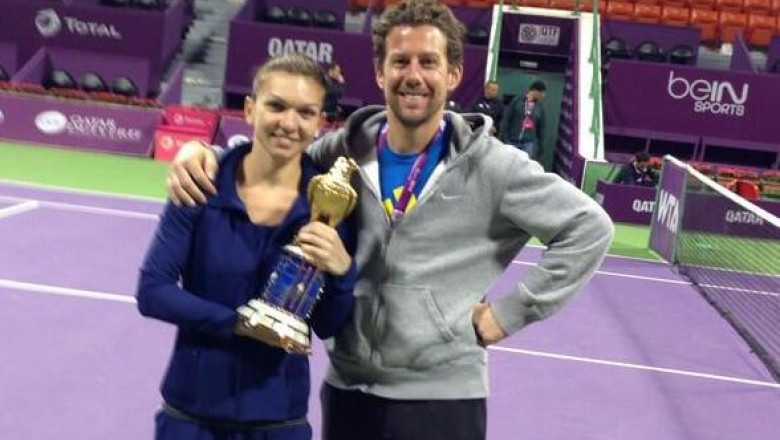 Wim Fissette, interviu despre colaborarea cu Simona Halep dupa ce romanca a anuntat numele noului antrenor Imagine