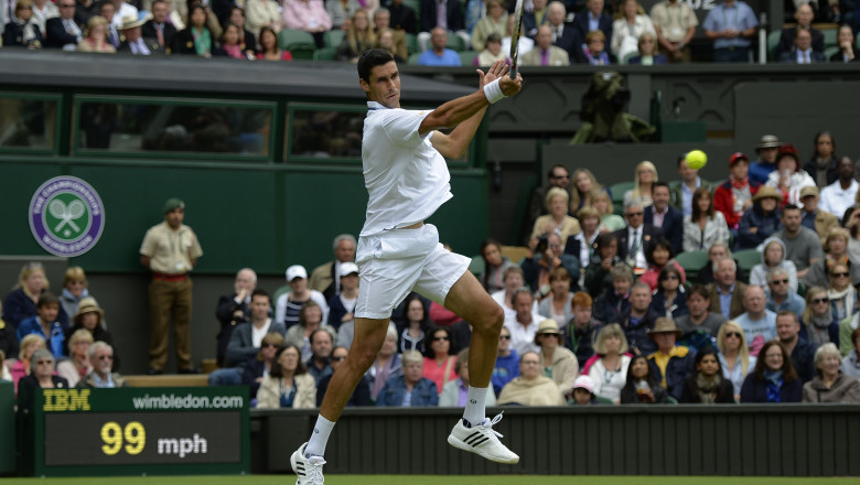 WIMBLEDON. Victor Hanescu a fost invins de Roger Federer intr-o ora si noua minute Imagine