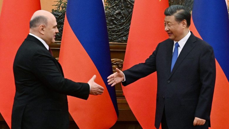 Xi a promis „sprijin ferm” Rusiei in privinta „intereselor fundamentale”. Premierul rus: „Turbulenta crescuta pe scena internationala” Imagine