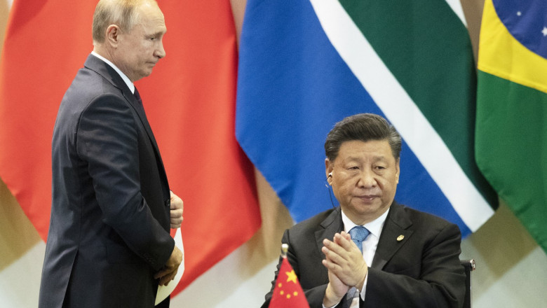 Xi, omul care are cea mai mare putere asupra lui Putin. Rusia nu va plati doar cu ruble sprijinul Beijingului pentru Moscova Imagine