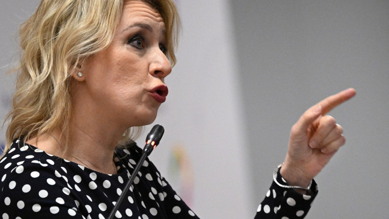 Zaharova acuza Ucraina ca a lansat in mod repetat munitii cu fosfor alb din drone. Reactia Kievului Imagine
