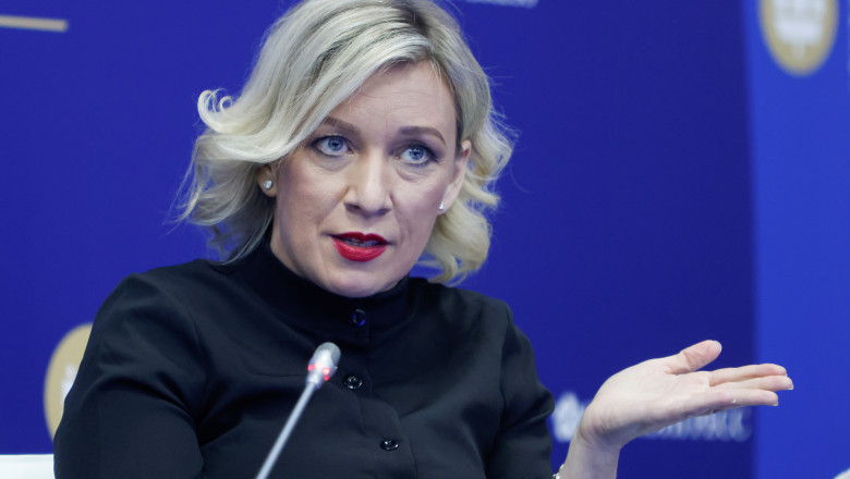 Zaharova ii tine isonul lui Trump privind poza de pe coperta revistei Time: „Doar persoanele cu probleme de sanatate ar face asa ceva” Imagine