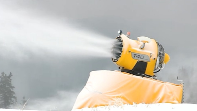 Zapada artificiala salveaza iarna Imagine