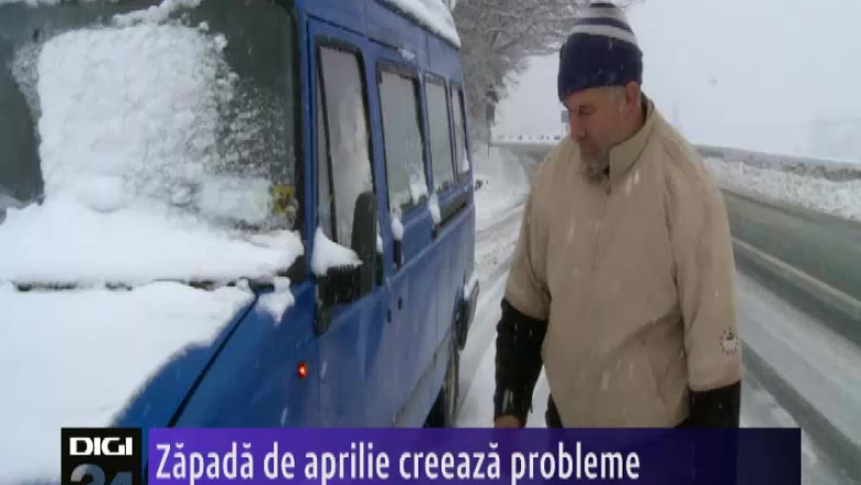Zapada de aprilie creeaza probleme Imagine