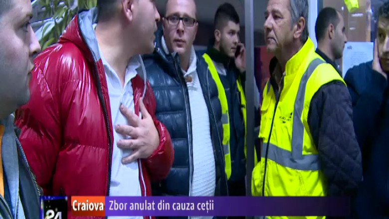 Zbor de pe Aeroportul din Craiova, anulat din cauza cetii Imagine