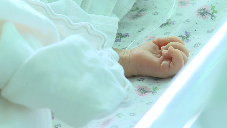 Zeci de bebelusi de la Maternitatea Cuza Voda din Iasi, neimunizati la nastere Imagine