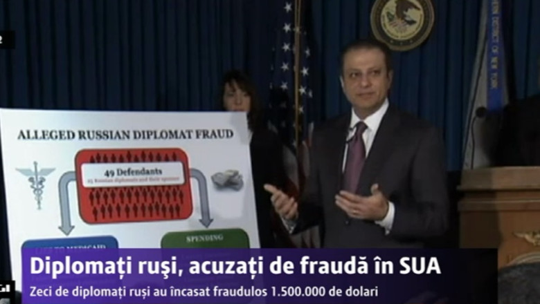 Zeci de diplomati rusi au fost pusi sub acuzare in SUA Imagine