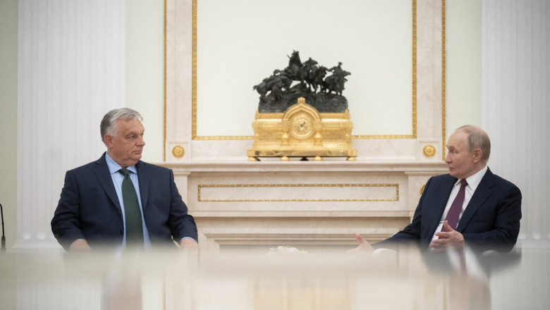 Zeci de eurodeputati cer UE sa suspende drepturile de vot ale Ungariei in Consiliu, dupa vizitele lui Orban la Moscova si Beijing Imagine
