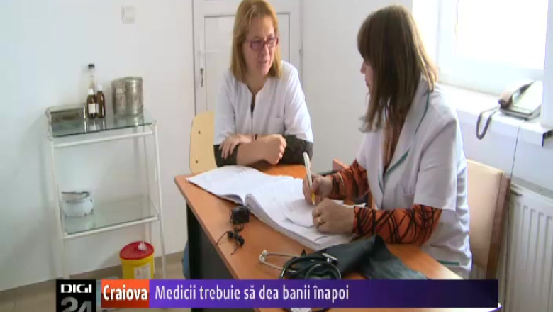 Zeci de medici din Dolj si Olt trebuie sa restituie bani statului Imagine