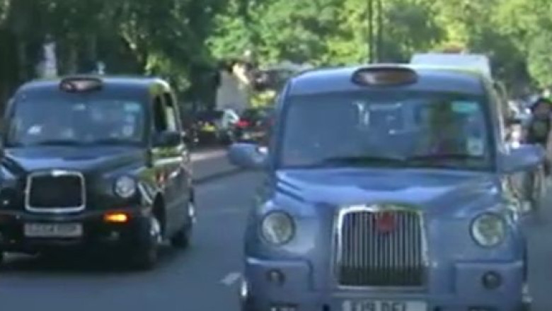 Zeci de mii de taximetristi europeni, in strada. Ei se plang de concurenta neloiala a companiei americane Imagine