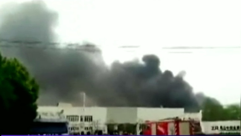 Zeci de morti, in urma unei explozii intr-o uzina din China Imagine