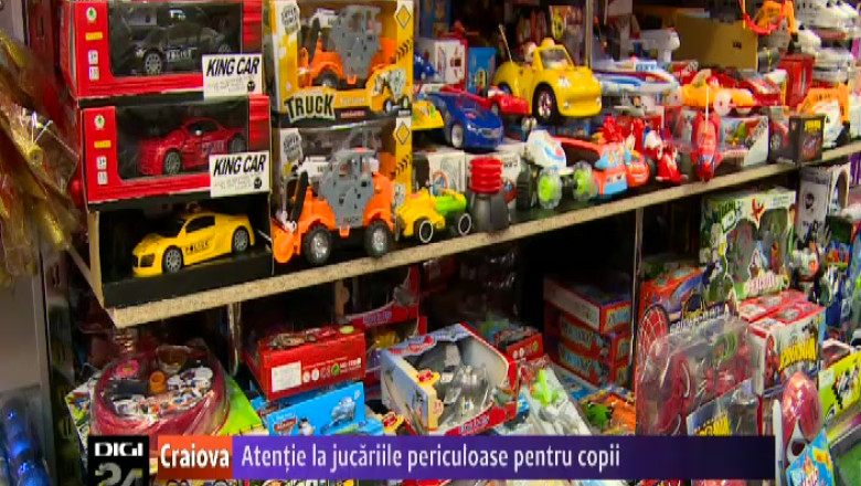 Zeci de nereguli gasite de inspectorii CJPC Dolj la raioanele de jucarii din Oltenia Imagine