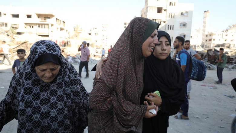 Zeci de palestinieni au fost ucisi in Gaza dupa plecarea lui Antony Blinken din regiune, fara o perspectiva clara de armistitiu Imagine