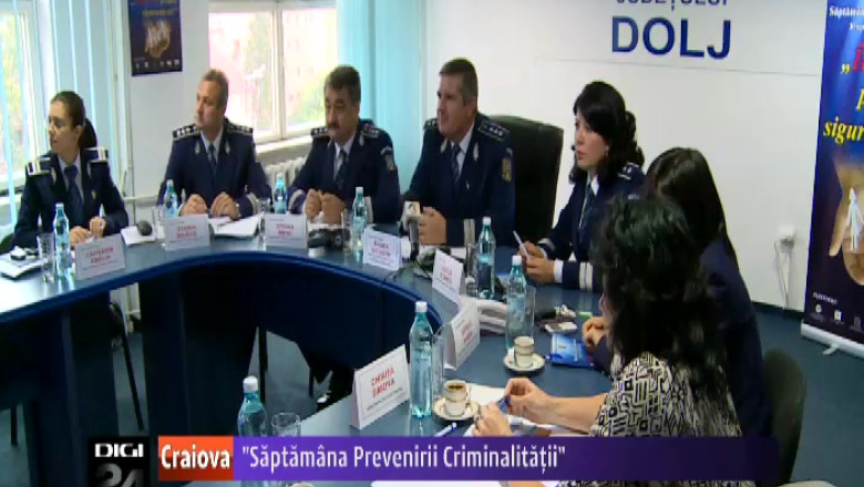 Zeci de politisti din Dolj, implicati in "Saptamana Prevenirii Criminalitatii" Imagine