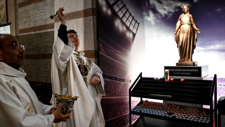 Zeci de preoti si lideri spirituali vor oferi sprijin sportivilor de la JO din Paris. Evreii si musulmanii vor sta unii langa altii Imagine
