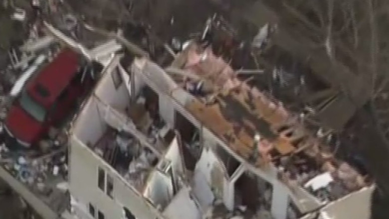 Zeci de tornade au lovit SUA. Sase persoane au murit, numeroase locuinte au fost devastate Imagine