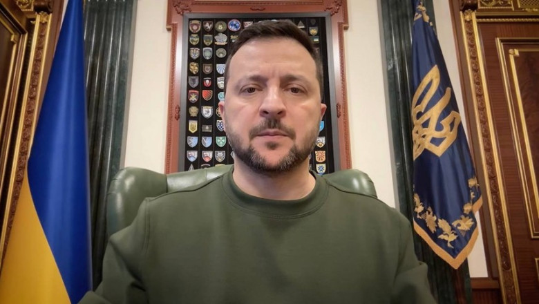 Zelenski a avut o prima sedinta cu noua conducere a armatei. Presedintele ucrainean anunta schimbari pe front Imagine