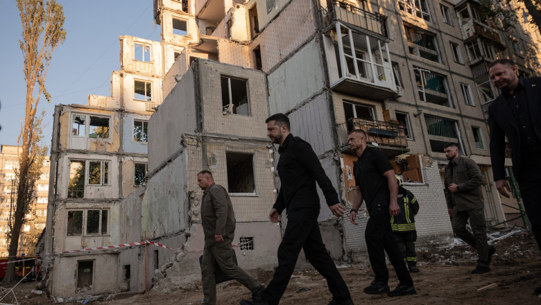 Zelenski acuza Rusia ca a atacat o instalatie de gaze la granita cu Romania pentru a slabi pregatirile Ucrainei pentru iarna Imagine