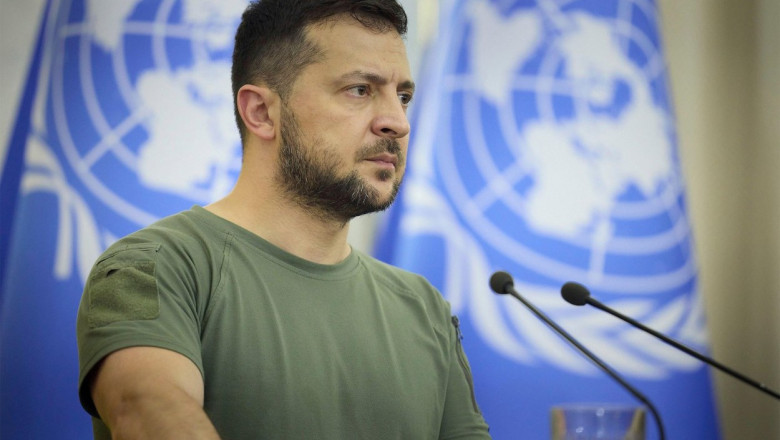 Zelenski anunta ca Ucraina a lansat „Initiativa Kiev” si colaboreaza cu tari vecine, inclusiv cu Romania, „in directia euro-atlantica” Imagine