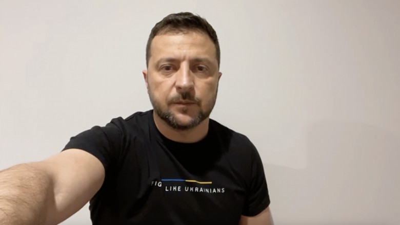 Zelenski: Avem sisteme Patriot suplimentare. Multumesc personal Germaniei. Teritoriul nostru are nevoie de mult mai multe Imagine