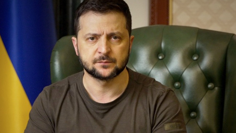 Zelenski cere din nou arme Occidentului: „Armata rusa nu face pauze. Are o singura sarcina, sa ia vietile oamenilor, sa ne intimideze” Imagine