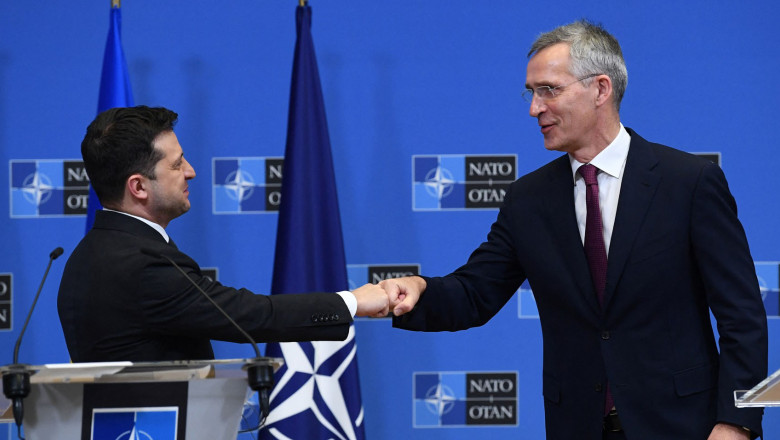 Zelenski cere din nou o decizie pozitiva privind aderarea Ucrainei la NATO la summitul de la Vilnius. Raspunsul lui Stoltenberg Imagine