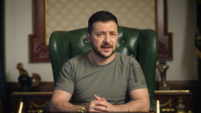 Zelenski cere noi sanctiuni la adresa Rusiei si spune ca un armistitiu nu face decat sa inrautateasca situatia Imagine