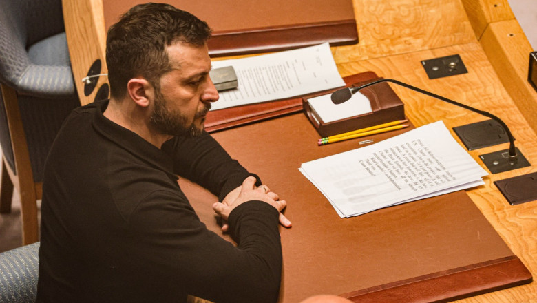 Zelenski cere ONU „sa constranga” Rusia sa faca pace cu Ucraina si acuza Iranul si Coreea de Nord ca sunt „complicii” Moscovei Imagine