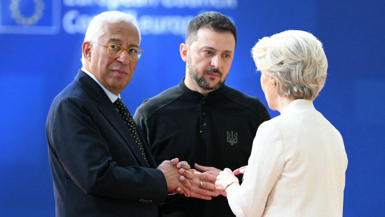 Zelenski cere sprijinul europenilor pentru un armistitiu partial cu Rusia. Plan pentru consolidarea apararii UE Imagine