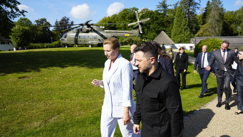 Zelenski cere sprijinul liderilor nordici si baltici, inainte de summitul european de la Paris Imagine