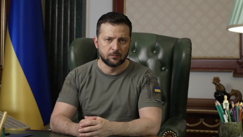 Zelenski: „Este responsabilitatea ONU sa garanteze respectarea acordului pentru deblocarea cerealelor” Imagine