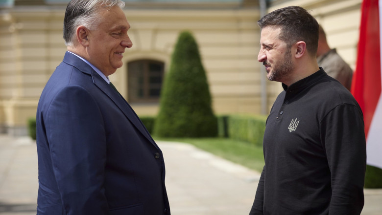 Zelenski ironizeaza incercarile de mediere ale lui Orban: „Cu ce ar putea pune presiune pe Putin? Cu un zambet?” Imagine