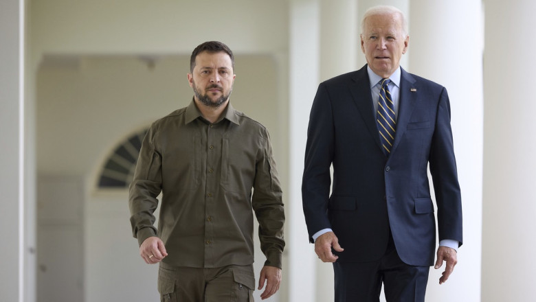 Zelenski isi va prezenta „Planul Victoriei” la reuniunea de la Ramstein. Cum au catalogat SUA propunerile Ucrainei Imagine