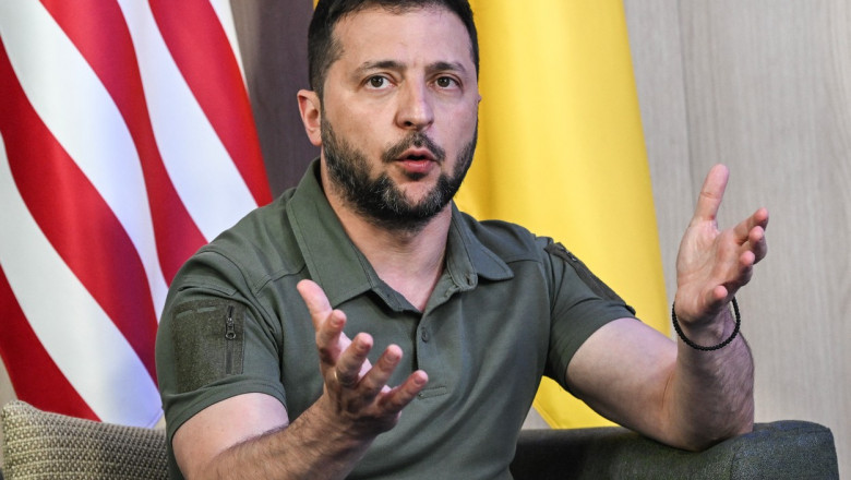 Zelenski, mirat de replica ministrului Apararii din Marea Britanie: „Nu stiu ce a vrut sa spuna” Imagine