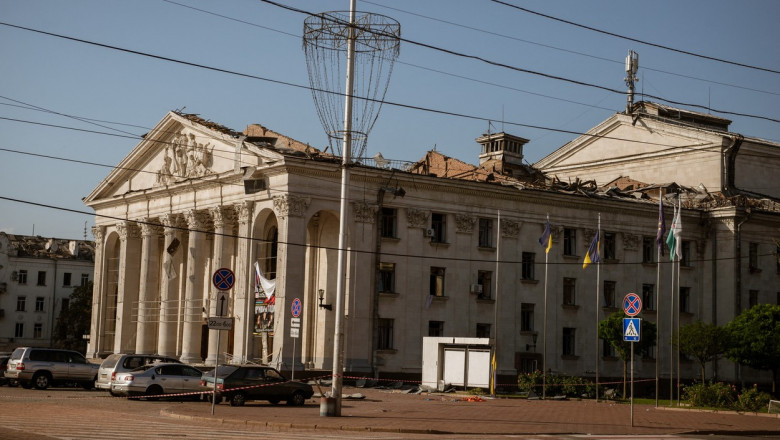 Zelenski promite razbunare pentru „atacul terorist” de la Cernihov, soldat cu 7 morti. 3 regiuni din Rusia, atacate cu drone Imagine