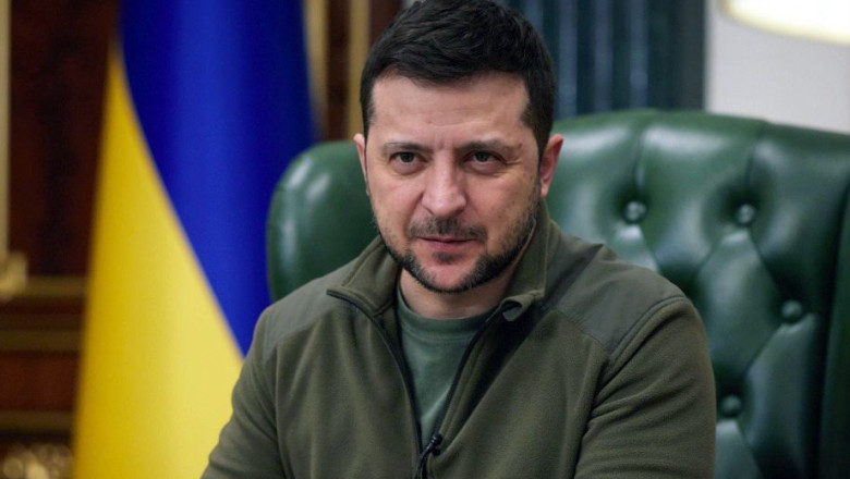 Zelenski, reactie ironica dupa zvonurile ca ar fi bolnav: „Cu tot respectul, 44 nu e aproape de 70”, facand aluzie la varsta lui Putin Imagine
