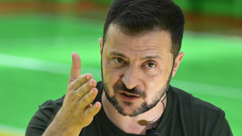 Zelenski recunoaste ca armata Ucrainei a intrat in regiunea rusa Kursk „pentru a muta razboiul pe teritoriul agresorului” Imagine