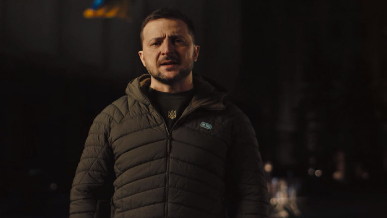 Zelenski: Sentimentul de unitate pe care il avem in Ucraina contrasteaza puternic cu teama care predomina in Rusia Imagine