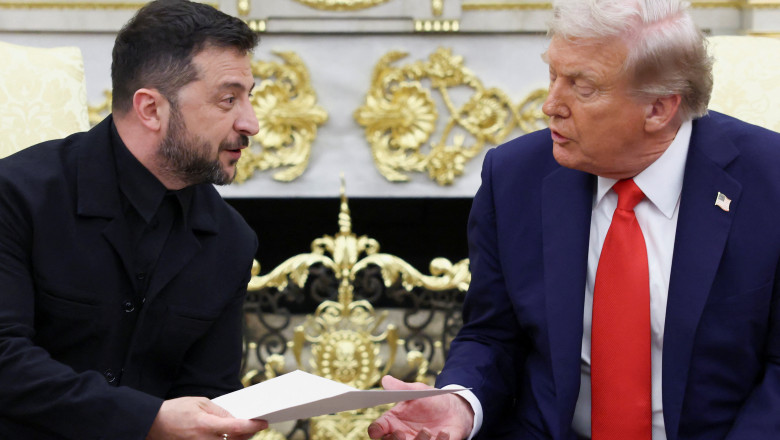 Zelenski urmeaza sa ajunga la Washington, unde va avea discutii cu Trump. „Subiectul principal”: rachetele Tomahawk Imagine