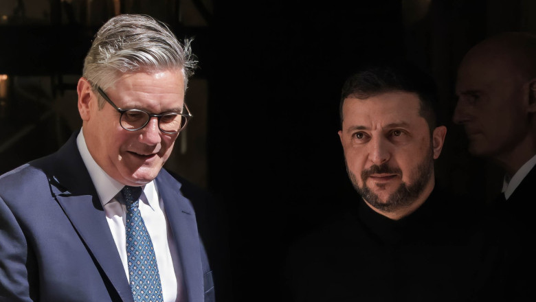 Zelenski vrea ca Marea Britanie sa cumpere arme americane pentru Ucraina. Ce a discutat cu Starmer Imagine