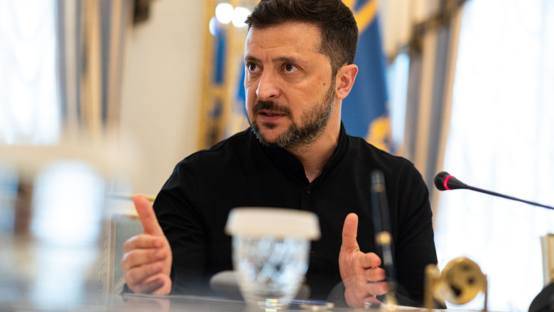 Zelenski vrea ca Romania si Polonia sa doboare dronele rusesti. „Nu contam pe altii” Imagine