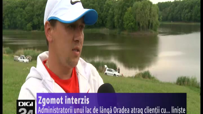 Zgomot interzis. Administratorii unui lac de langa Oradea atrag clientii cu... liniste Imagine