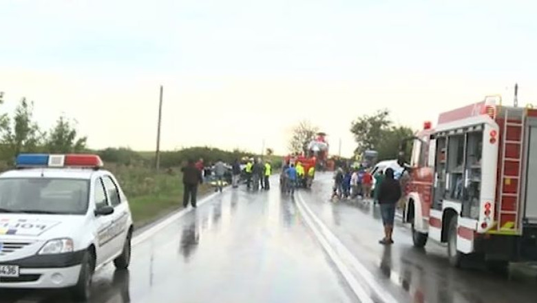 Zi neagra pe soselele din vestul tarii: doua accidente cu doi morti si 14 raniti Imagine