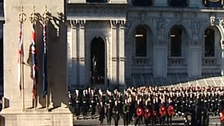 Ziua Armistitiului este celebrata la Londra. Ceremoniile marcheaza 95 de ani de la finalul Primului Razboi Mondial Imagine