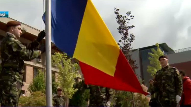 Ziua Drapelului, sarbatorita doar de oficialitati la Iasi Imagine