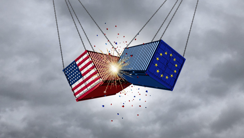 „Ziua eliberarii”. Europa asteapta intrarea in vigoare a tarifelor SUA. Cum au incercat diplomatii UE sa evite masurile lui Trump Imagine