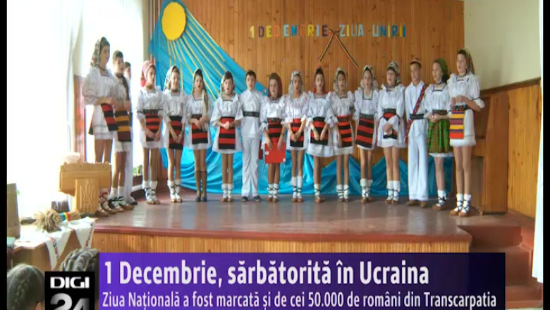 Ziua Nationala, sarbatorita si de cei 50.000 de romani din Ucraina Imagine
